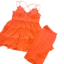 Load image into Gallery viewer, Coral Springs Short SetCoral Springs Short SetSandiyah&#39;s ClosetMatching SetsThis irresistible lace cami short set is a must for your summer wardrobe. With its cute, fun and flirty look, you will feel confidently stylish all season long. 
Fab