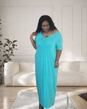 Load image into Gallery viewer, Mint Maxi Dress